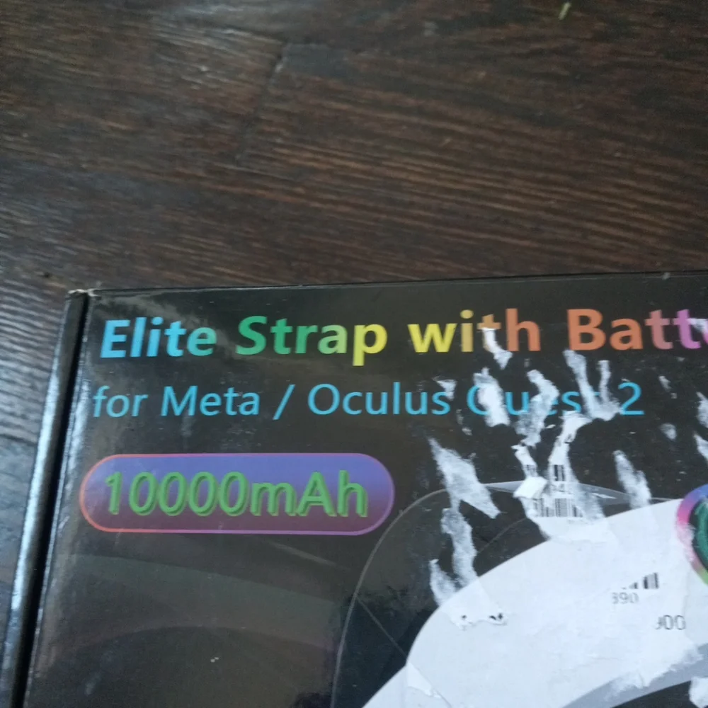 Elite Strap With Battery For Meta/Oculus Quest 2 Extra 8H Playtime Rechargeable